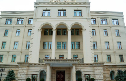 Минобороны: Подверглись обстрелу позиции азербайджанской армии