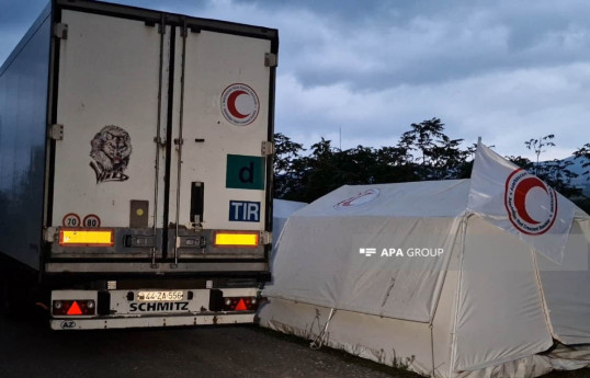 Отправленная из Баку колонна машин с 40 тоннами муки 20-й день ожидает на дороге Агдам-Ханкенди -ФОТО 