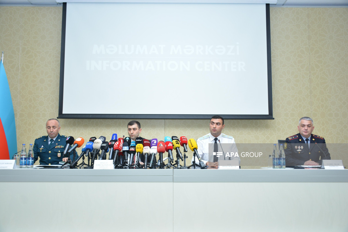 Генпрокуратура, СГБ, МВД и ГПС Азербайджана провели брифинг в связи с началом АТО в Карабахе-ОБНОВЛЕНО 