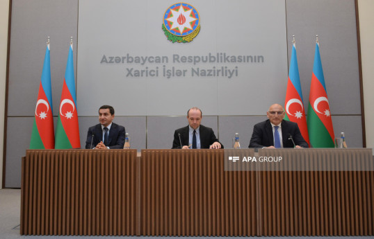 В МИД Азербайджана прошел брифинг для аккредитованного в стране дипкорпуса--ВИДЕО -ОБНОВЛЕНО 