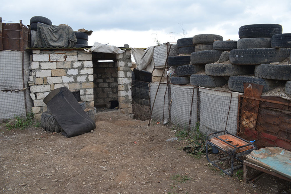 У села Гаракенд в Ходжавенде обнаружена заброшенная боевая позиция-ФОТО -ВИДЕО 