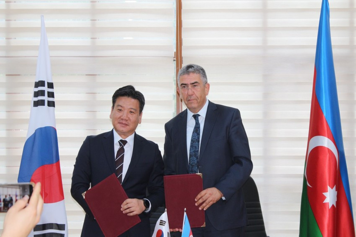 Азербайджан подписал меморандум о сотрудничестве в области “умного сельского хозяйства” с южнокорейскими компаниями