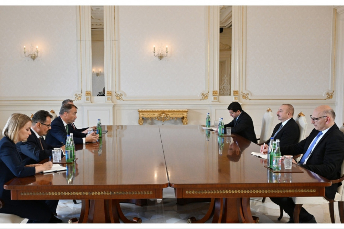 Президент Ильхам Алиев принял Тойво Клаара