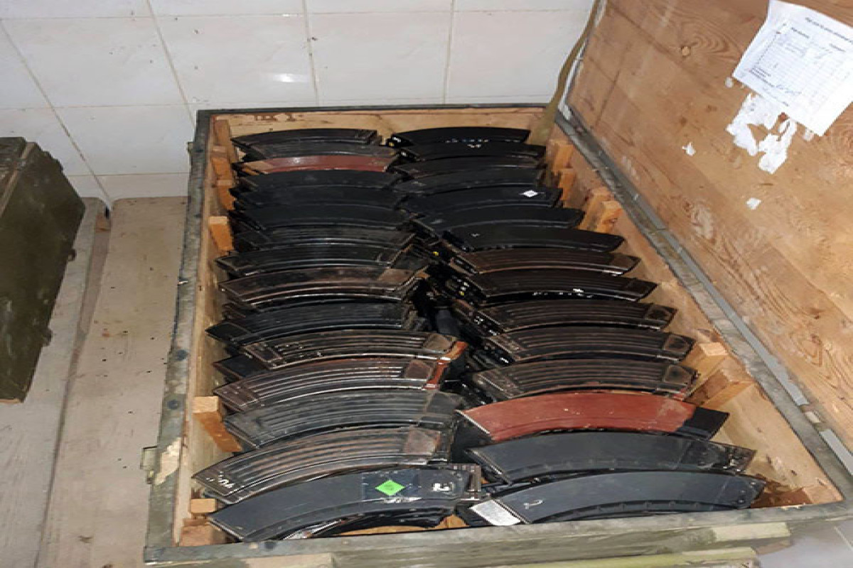 На территории незаконно действовавшей в Кяльбаджаре компании обнаружены боеприпасы -ФОТО -ВИДЕО 