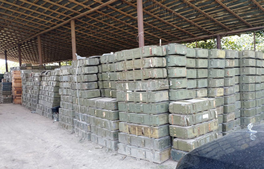 В Карабахском регионе продолжается процесс конфискации оружия и боеприпасов-ВИДЕО 