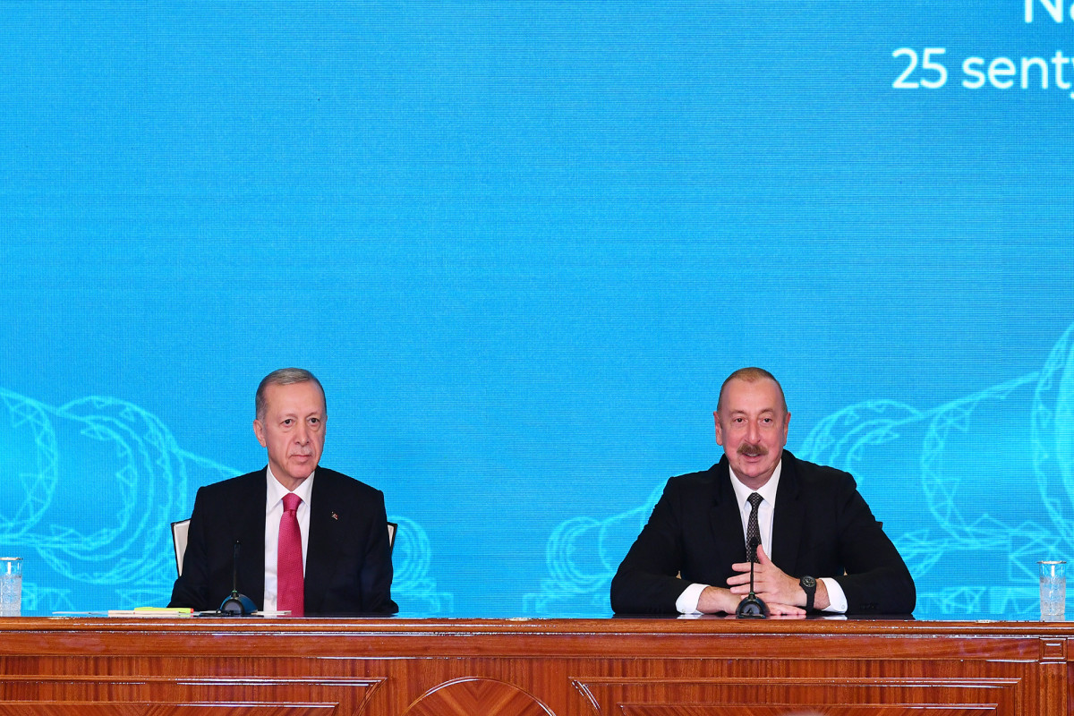 Президенты Азербайджана и Турции выступили с совместными заявлениями для прессы-ФОТО -ВИДЕО -ОБНОВЛЕНО 
