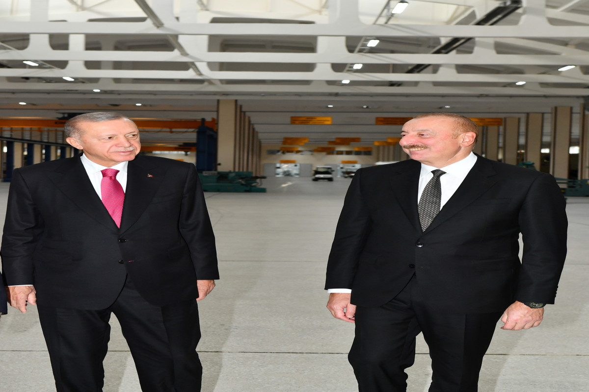 Главы Азербайджана и Турции приняли участие в открытии Нахчыванского восстановительно-промышленного военного комплекса-ФОТО -ОБНОВЛЕНО 