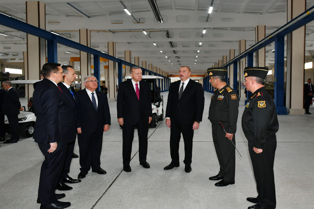 Главы Азербайджана и Турции приняли участие в открытии Нахчыванского восстановительно-промышленного военного комплекса-ФОТО -ОБНОВЛЕНО 