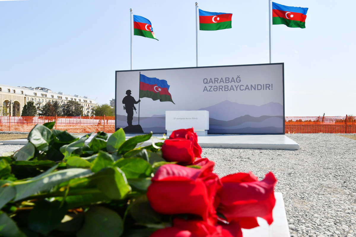 Ильхам Алиев и Мехрибан Алиева посетили парк Победы в Баку-ФОТО 