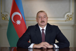 Президент Азербайджана заложил фундамент села Алыбейли Зангиланского района