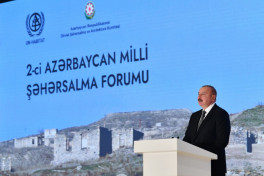 Ильхам Алиев принял участие в открытии II Азербайджанского национального форума по градостроительству в Зангилане-ФОТО -ОБНОВЛЕНО 