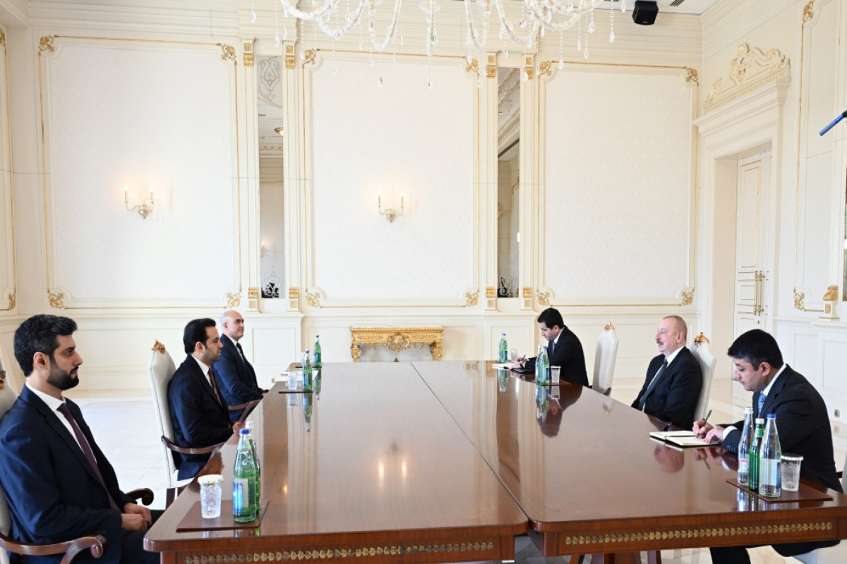 Ильхам Алиев принял генерального секретаря Совета мусульманских старейшин
