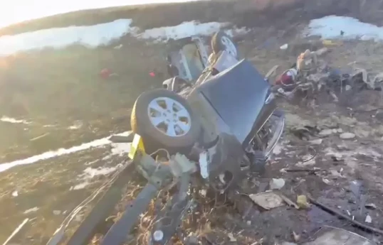 Восемь граждан Узбекистана погибли в аварии в Казахстане-ВИДЕО 