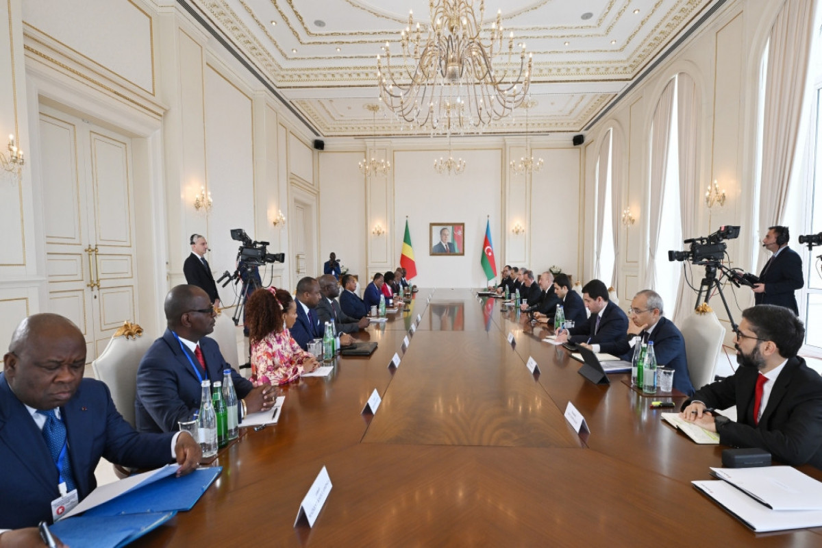 Состоялась встреча Ильхама Алиева и президента Конго в расширенном составе-ОБНОВЛЕНО 