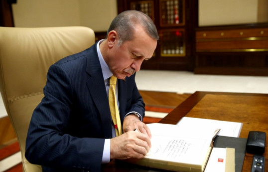 Эрдоган утвердил соглашение о торгово-экономическом сотрудничестве с Азербайджаном