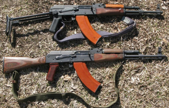 В Ханкенди вновь обнаружены оружие и боеприпасы