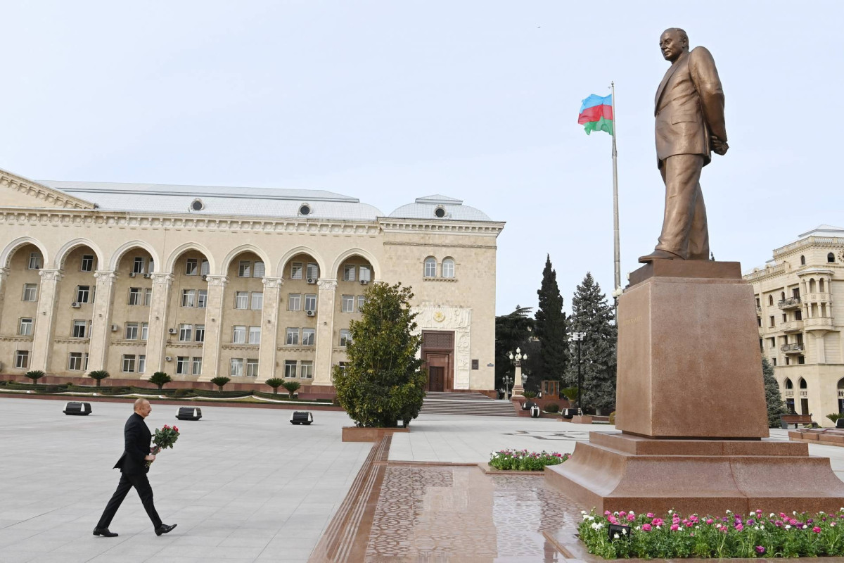 Ильхам Алиев находится с визитом в Гяндже-ОБНОВЛЕНО 