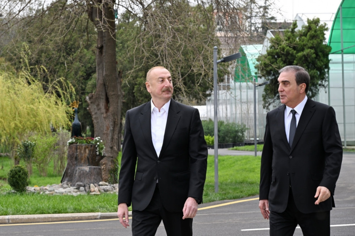 Ильхам Алиев находится с визитом в Гяндже-ОБНОВЛЕНО 