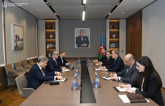 Глава МИД Азербайджана встретился с кандидатом на пост гендиректора ЮНЕСКО