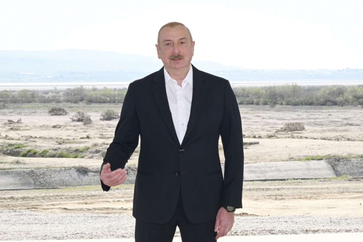 Президент Азербайджана: Ширванский канал будет нашим крупнейшим проектом