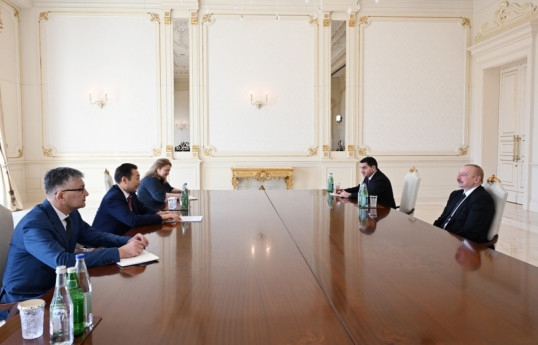 Ильхам Алиев принял генерального секретаря СВМДА