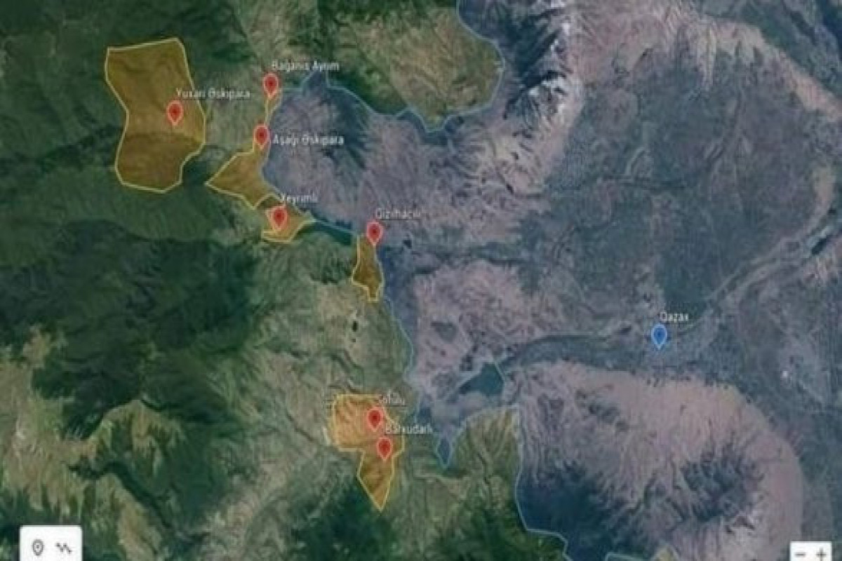Армения возвращает Азербайджану четыре приграничных села