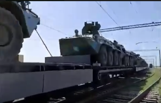 Военная техника РМК покидает Карабах-ВИДЕО 