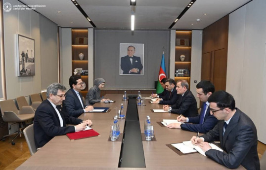 Глава МИД Азербайджана принял посла Ирана по случаю окончания его дипломатической деятельности
