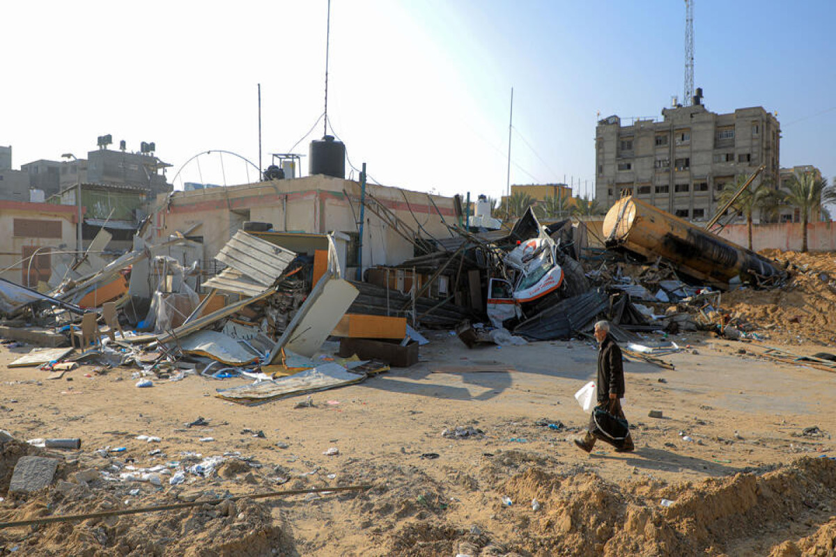 В массовом захоронении в больнице в Газе нашли 180 тел