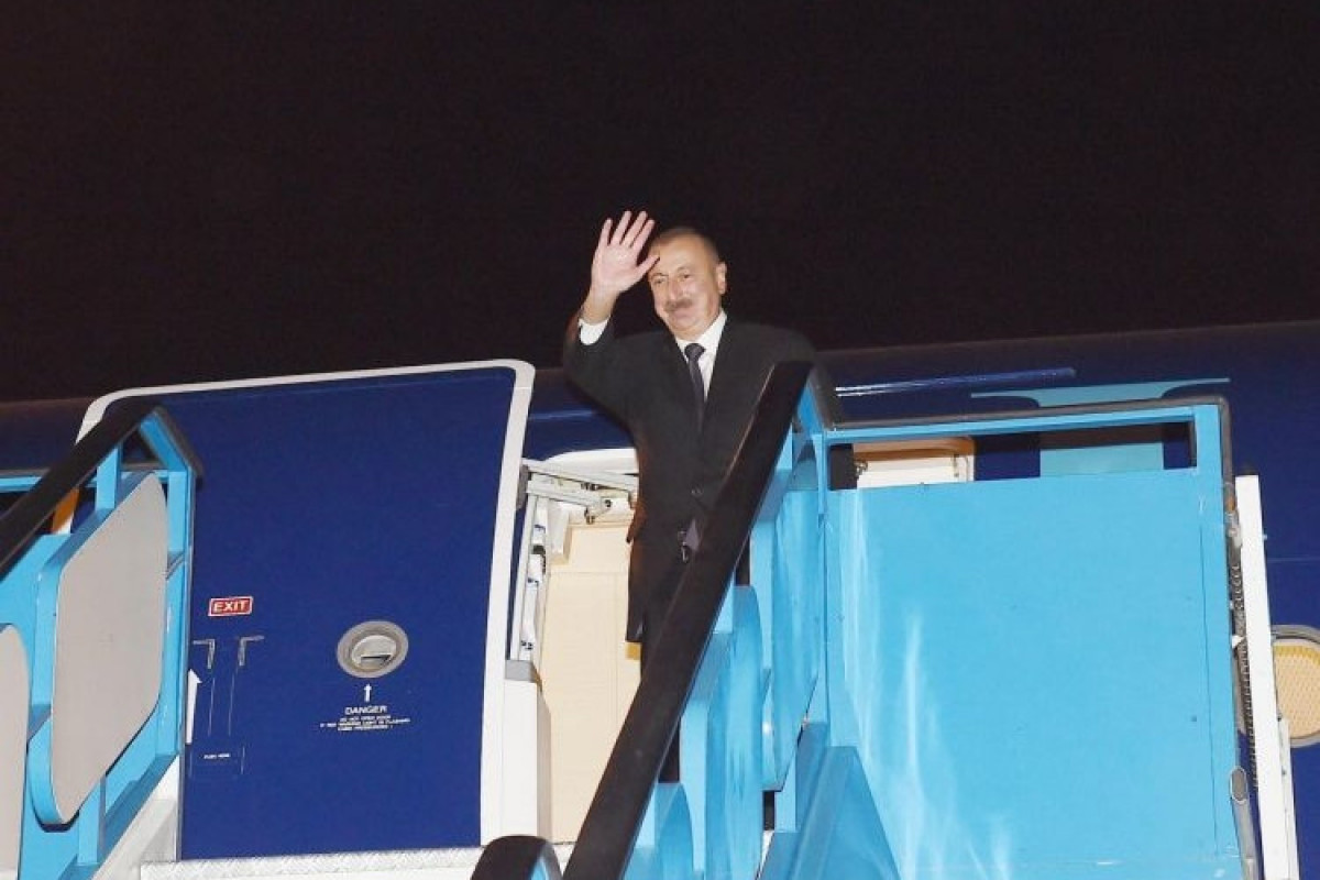 Завершился визит Президента Ильхама Алиева в Россию