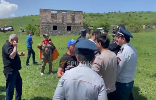 Армяне пытаются помешать разминированию границы с Азербайджаном -ВИДЕО 