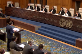 Замглавы МИД Азербайджана выступил перед судьями Международного суда