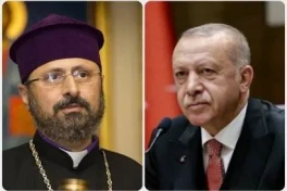 Эрдоган направил соболезнования Патриарху армян Турции