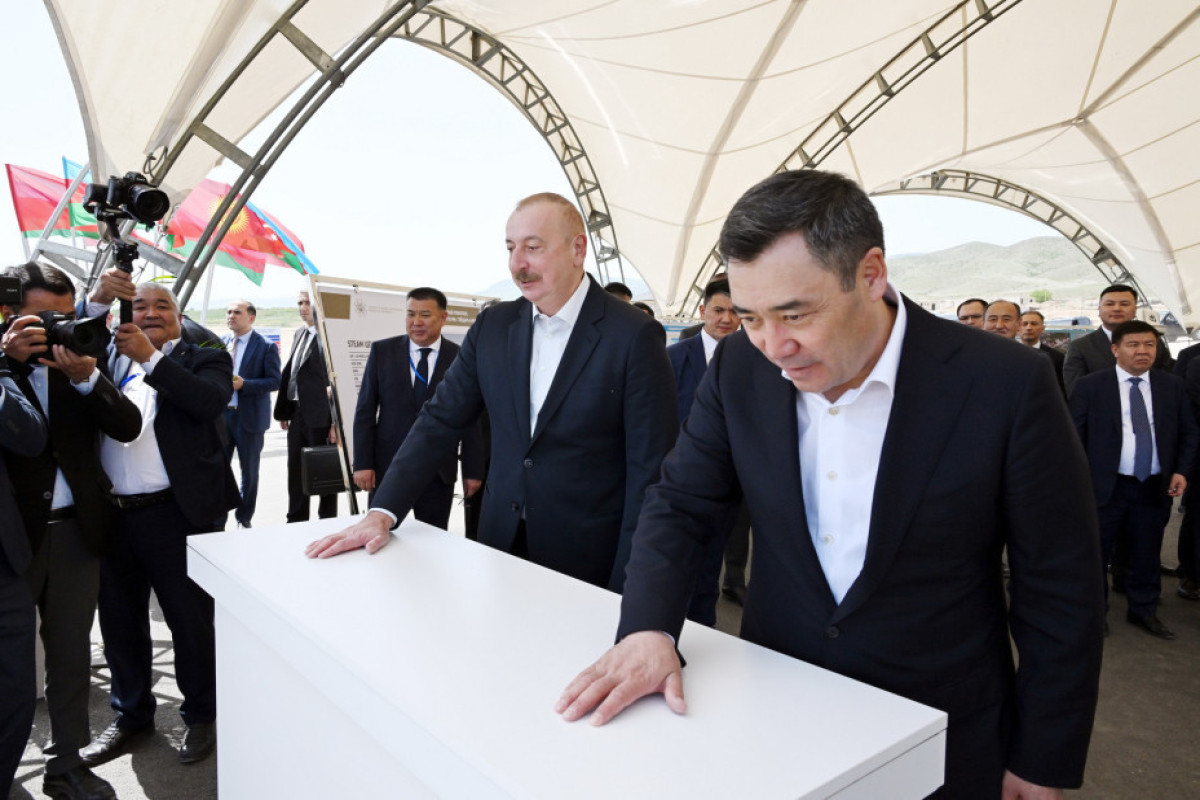 Ильхам Алиев и Садыр Жапаров посетили Агдамский район-ОБНОВЛЕНО 