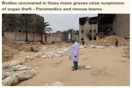 На юге Сектора Газа обнаружено массовое захоронение