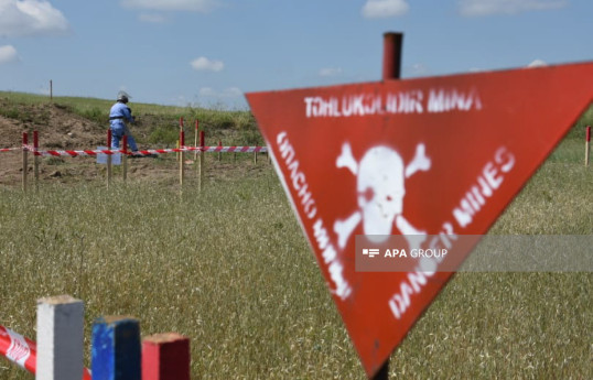 Сотрудник ANAMA попал на противопехотную мину в Карабахе