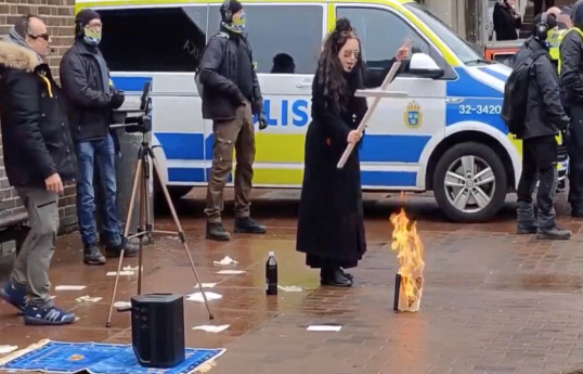 В Швеции прошла очередная акция с сожжением Корана-ВИДЕО 