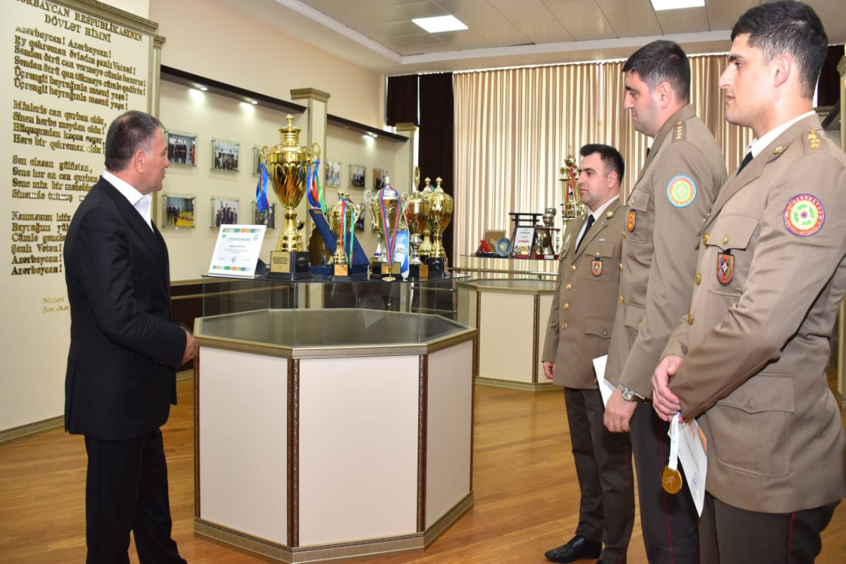 Мужская команда по баскетболу МЧС Азербайджана завоевала звание чемпиона-ФОТО 