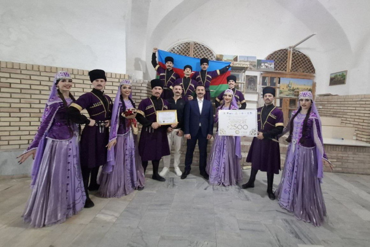 Азербайджанский ансамбль танца занял первое место на международном фестивале