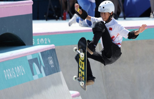 11-летняя спортсменка из Китая выступила на Олимпиаде в Париже