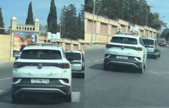 На улицах Баку появились беспилотные автомобили-ВИДЕО 