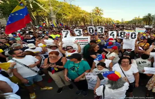 В Венесуэле прошли массовые митинги против Николаса Мадуро