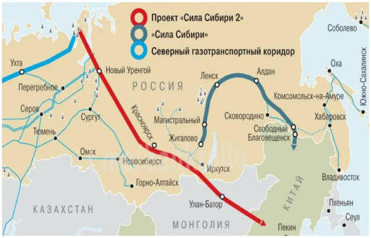 Строительство газопровода "Сила Сибири-2" отложено  - Москва не верит Пекину