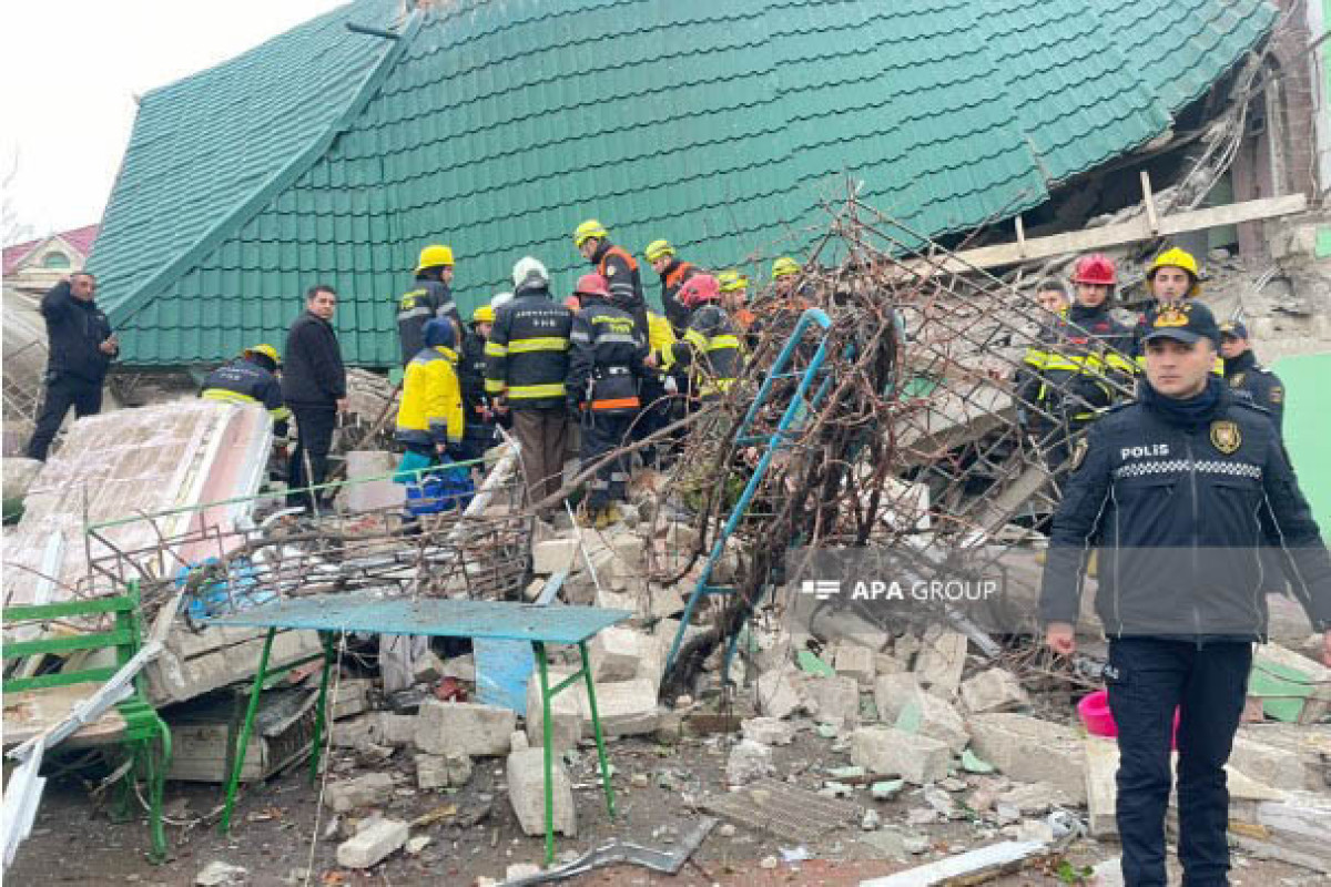 В доме родителей покойного Вугара Гашимова произошел взрыв-ФОТО 