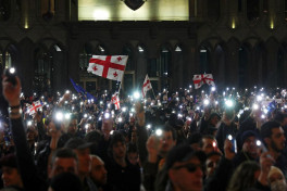 Акция протеста в Тбилиси завершилась без столкновений