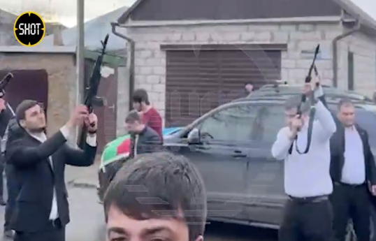 В Карачаево-Черкессии азербайджанцы перестарались в день свадьбы....-ВИДЕО 