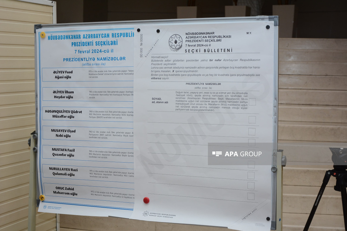 В Азербайджане началось голосование в связи с досрочными президентскими выборами