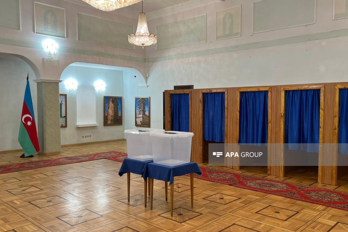 В посольстве Азербайджана в России началось голосование-ФОТО -ОБНОВЛЕНО 
