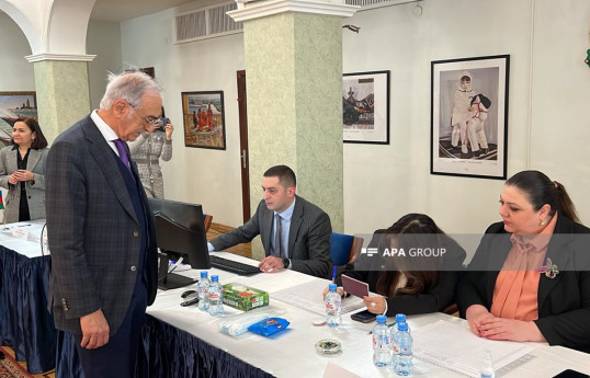 В посольстве Азербайджана в России началось голосование-ФОТО -ОБНОВЛЕНО 