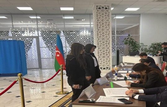В посольстве Азербайджана в Казахстане завершилось голосование